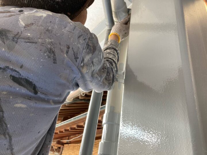 鉄骨塗装 2回目